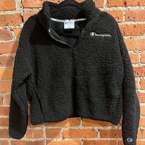 Champion black fleece